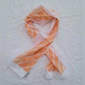 Brand New Vintage 1970's Robinson Golluber Geometric Oblong Twilly Scarf